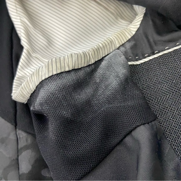 JOE Joseph Abboud Men's Slim Fit Charcoal Gray Suit Jacket 42 Short 100% Wool - Picture 5 of 11